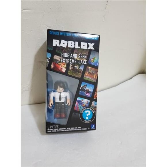Unleash the Mystery: Roblox Series 3 Hide & Seek Extreme Jake Deluxe Figure Pack - Picture 5 of 9
